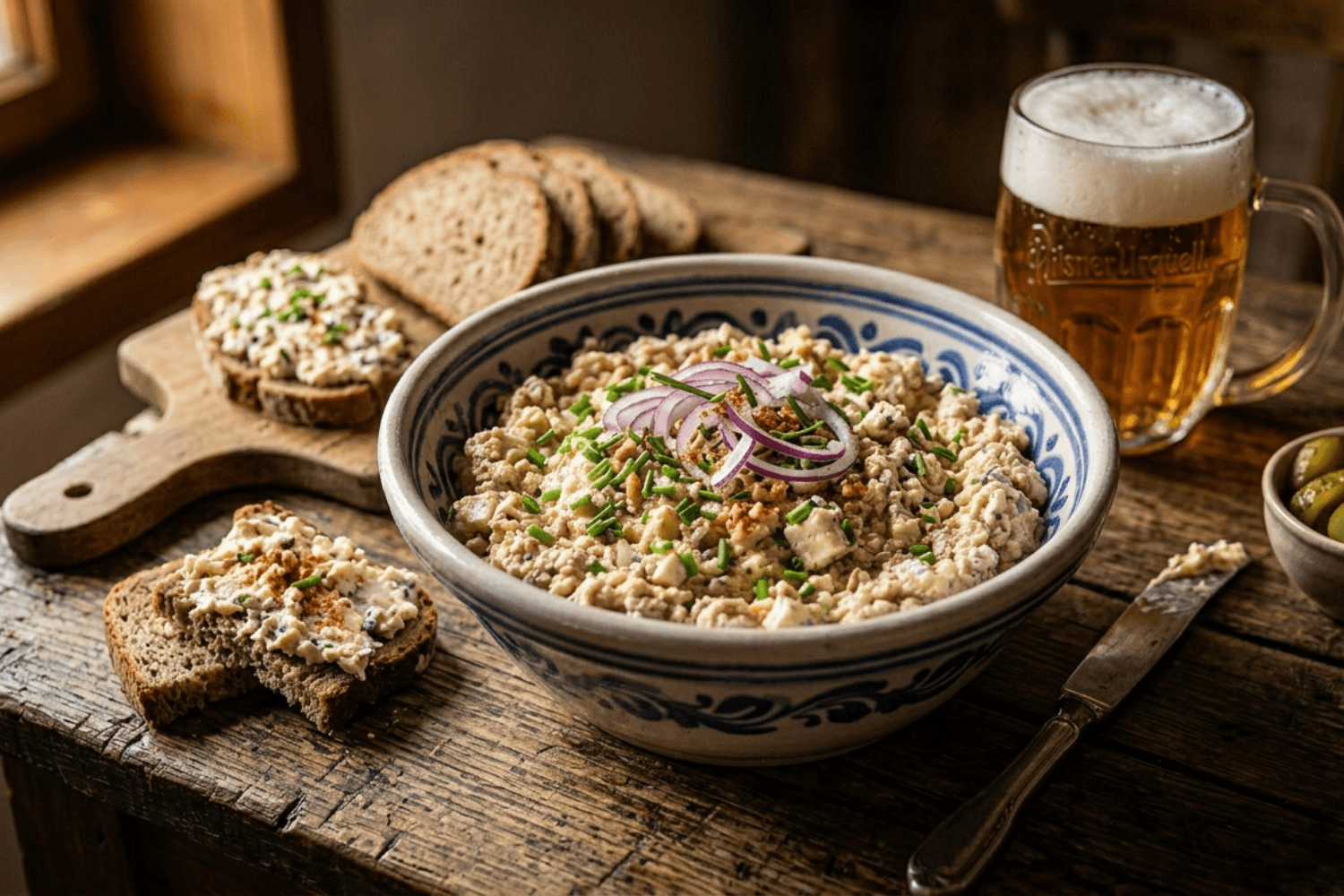 pivni pomazanka s nivou